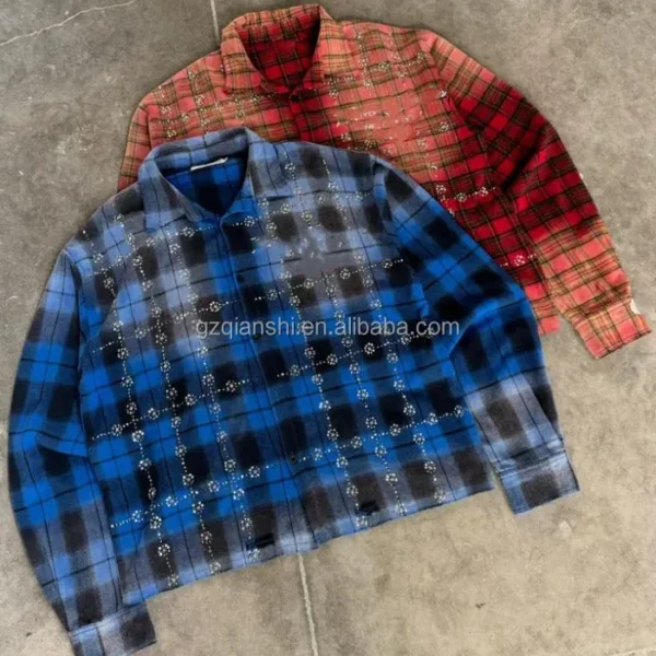 Custom Designer Personnalisé Men Thermal Long Sleeve Shirt Streetwear Printed Graphic T-shirts Custom Designer Personnalisé Men Thermal Long Sleeve Shirt Streetwear Printed Graphic T-shirts image 2