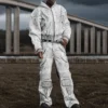 Manufacturers' High Quality Men's Cargo Tracksuit Screen Print Streetwear Leather Stacked image 1