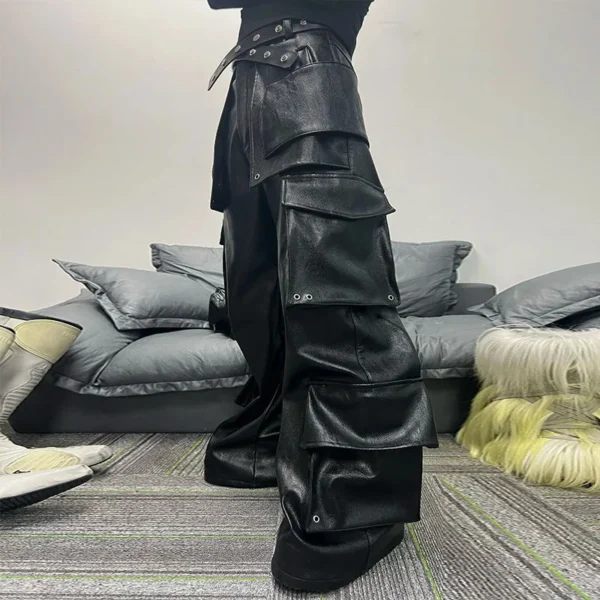 Coated Cargo Pants | StitchQuote image 02 Coated Cargo Pants product image 2