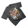 Men's Loose Fit 100% Cotton Boxy Printed Knitted Oversized Acid Washed Streetwear Men's Loose Fit 100% Cotton Boxy Printed Knitted Oversized Acid Washed Streetwear image 1