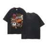 Men's Loose Fit 100% Cotton Boxy Printed Knitted Oversized Acid Washed Streetwear Men's Loose Fit 100% Cotton Boxy Printed Knitted Oversized Acid Washed Streetwear image 2