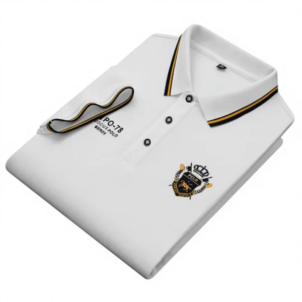 Eco-Friendly Knitted Polo Shirt product image 1