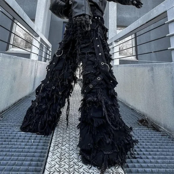 Ripped Cargo Jeans product image 5