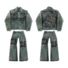 Distressed Denim Jacket | StitchQuote image 03 Distressed Denim Jacket product image 3