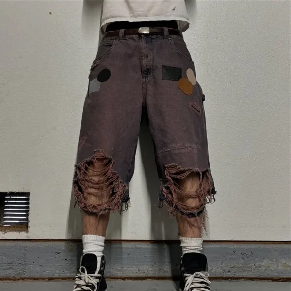 Distressed Cargo Denim product image 4