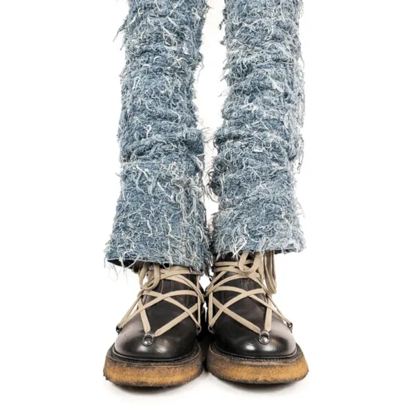 MZN New Arrival OEM Factory Custom High Quality Regular Fashion Distressed High image 4
