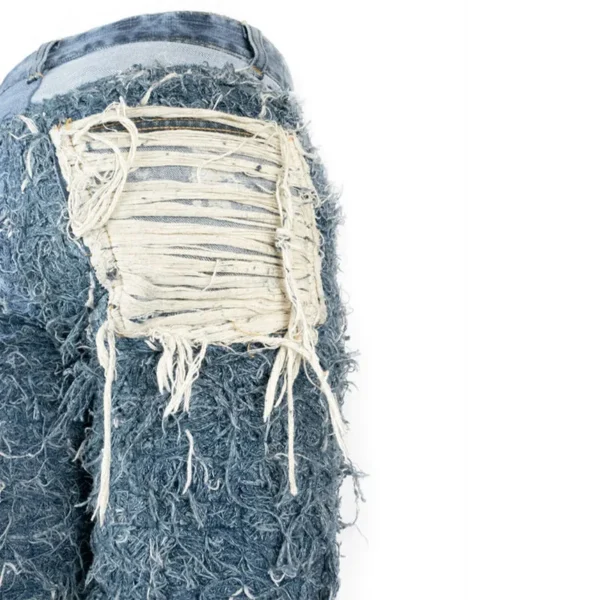 MZN New Arrival OEM Factory Custom High Quality Regular Fashion Distressed High image 6