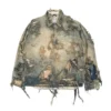 Destroyed Washed Denim Jacket product image 1