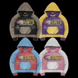 Rhinestone Pullover Hoodie product image 1
