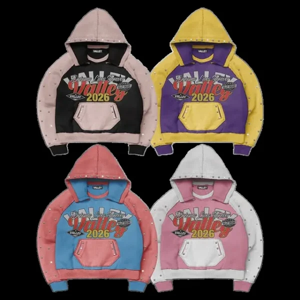 Rhinestone Pullover Hoodie | StitchQuote image 04 Rhinestone Pullover Hoodie product image 4