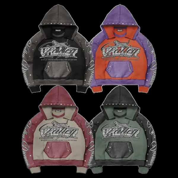 Rhinestone Pullover Hoodie | StitchQuote image 05 Rhinestone Pullover Hoodie product image 5