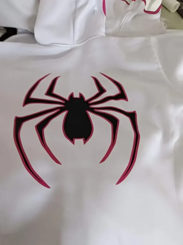 Cropped Zip Hoodie product image for private label streetwear manufacturing, view 3