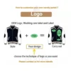 College Varsity Jacket product image for private label streetwear manufacturing, view 6