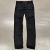 OEM Factory Custom High Quality Men's Wax Denim Jeans 100% Cotton image 3