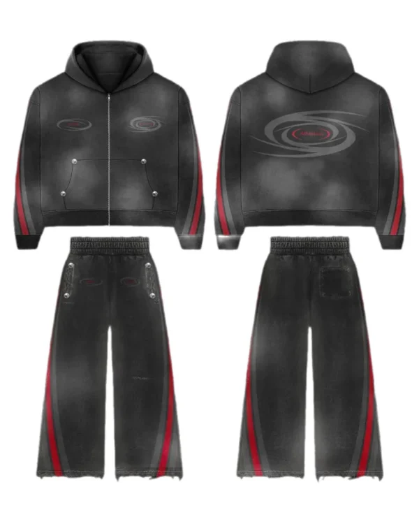 French Terry Zip Up Sweatsuit | StitchQuote image 02 French Terry Zip Up Sweatsuit product image 2