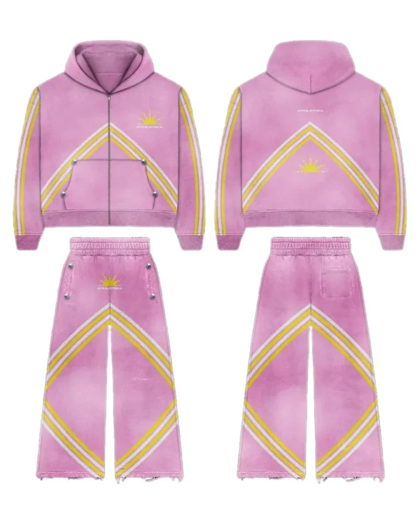 French Terry Zip Up Sweatsuit | StitchQuote image 03 French Terry Zip Up Sweatsuit product image 3