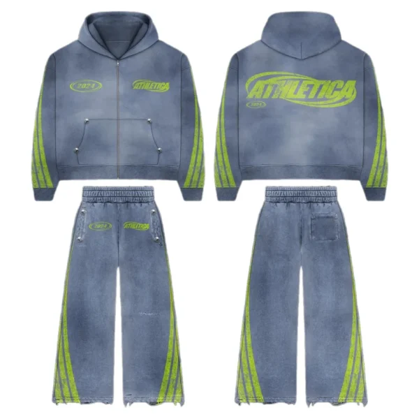 French Terry Zip Up Sweatsuit | StitchQuote image 04 French Terry Zip Up Sweatsuit product image 4