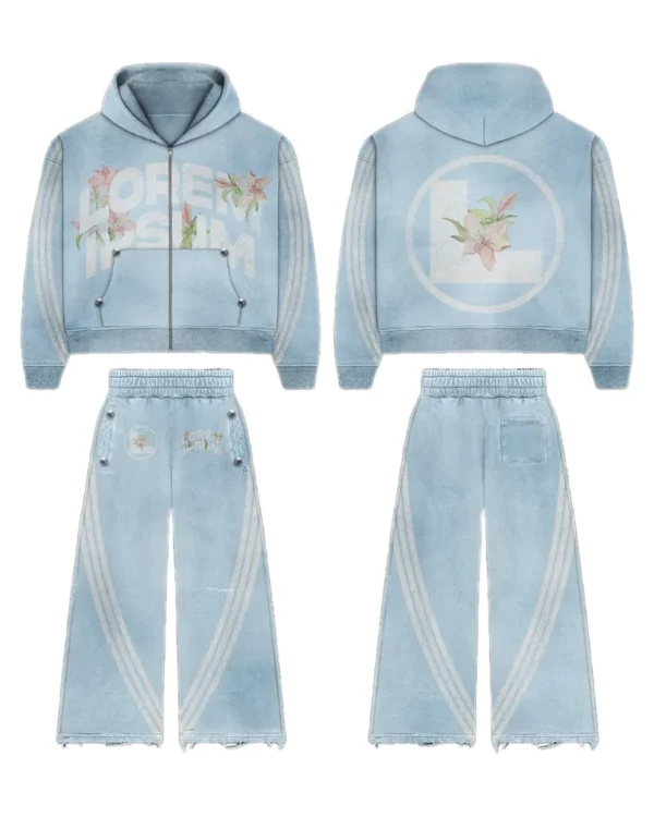 French Terry Zip Up Sweatsuit | StitchQuote image 06 French Terry Zip Up Sweatsuit product image 6