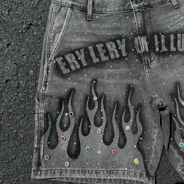 Acid Wash Distressed Jeans product image for private label denim manufacturing, view 5