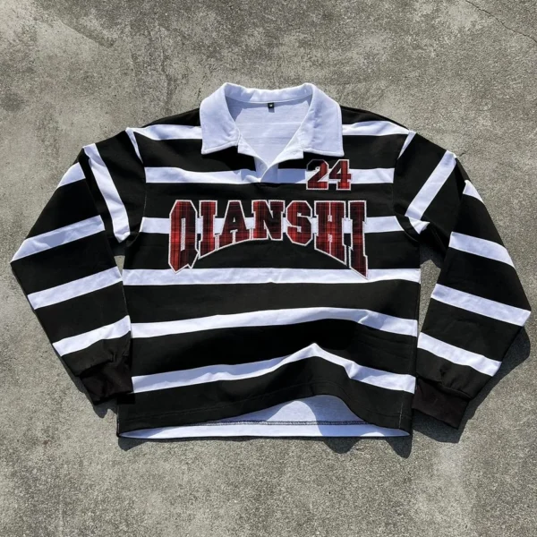 Striped Rugby Shirt | StitchQuote image 03 Striped Rugby Shirt product image 3