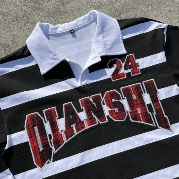 Striped Rugby Shirt | StitchQuote image 04 Striped Rugby Shirt product image 4
