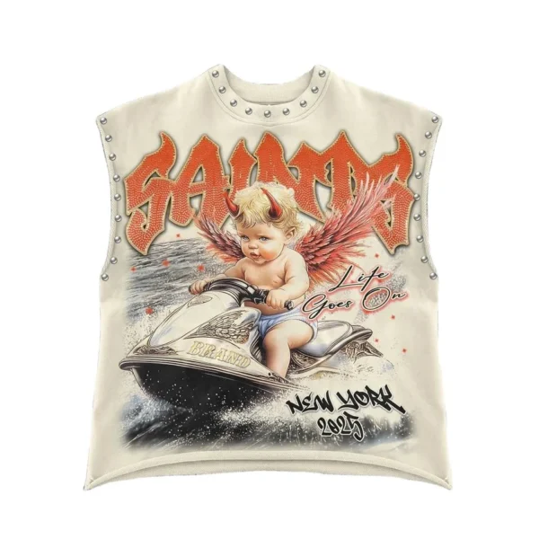 Custom Personalized T-shirts Pour Femmes Rhinestone Designer t Shirts DTG Printing Boxy Custom Personalized T-shirts Pour Femmes Rhinestone Designer t Shirts DTG Printing Boxy image 2