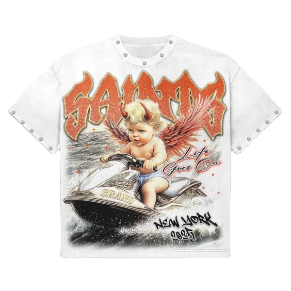 Custom Personalized T-shirts Pour Femmes Rhinestone Designer t Shirts DTG Printing Boxy Custom Personalized T-shirts Pour Femmes Rhinestone Designer t Shirts DTG Printing Boxy image 5