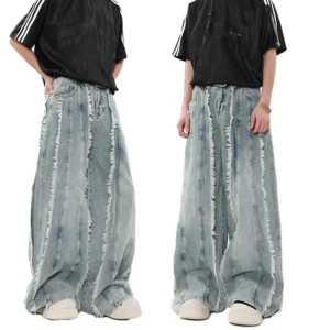 Plus Size Patchwork Jeans product image 1
