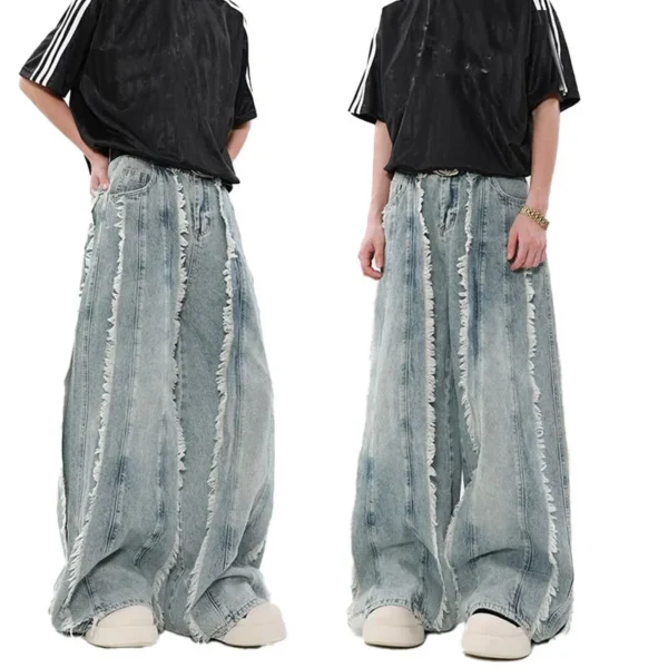 Plus Size Patchwork Jeans | StitchQuote image 01 Plus Size Patchwork Jeans product image 1