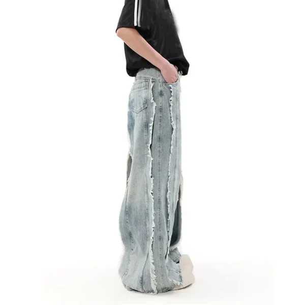 Plus Size Patchwork Jeans | StitchQuote image 02 Plus Size Patchwork Jeans product image 2
