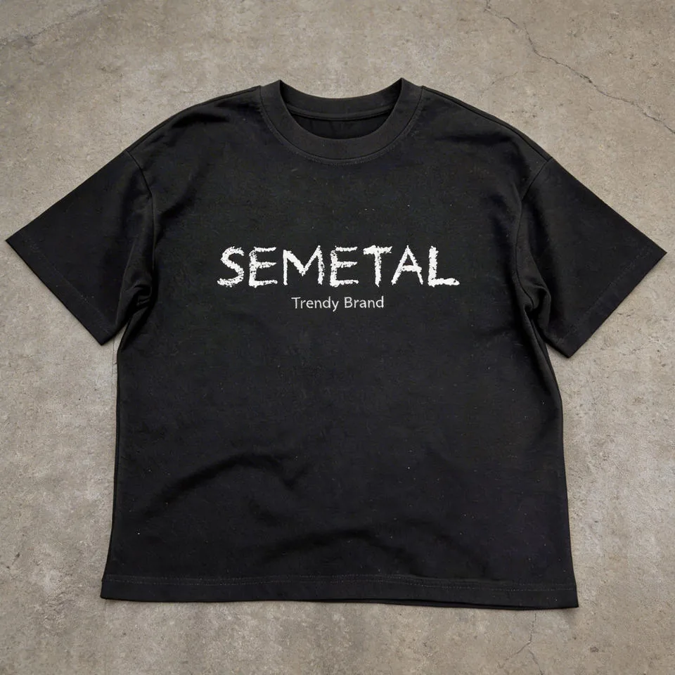 Camiseta de manga corta estampada, referencia de producto