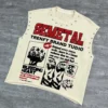 Sleeveless Cropped T-Shirt | StitchQuote image 03 Sleeveless Cropped T-Shirt product image 3