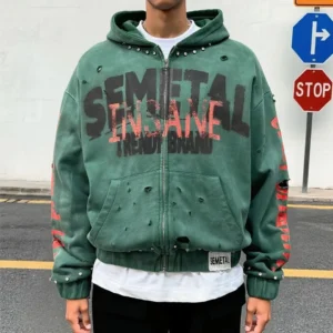 Cropped Graphic Hoodie image 01 | StitchQuote Cropped Graphic Hoodie product image for private label streetwear manufacturing