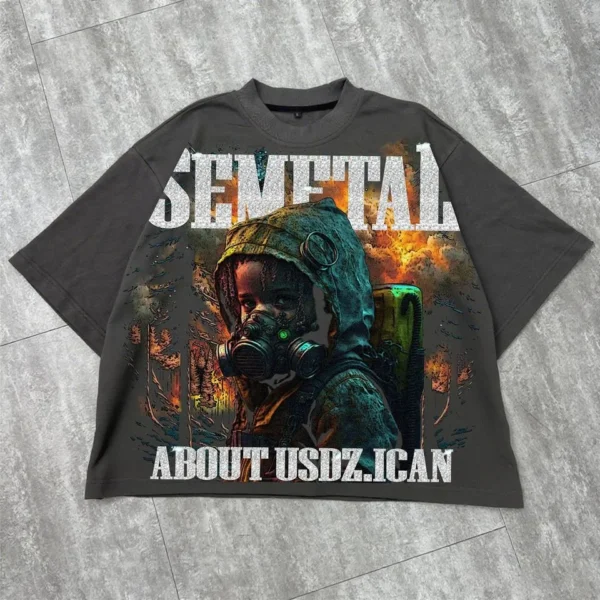 Printed Oversized T-Shirt | StitchQuote image 03 Printed Oversized T-Shirt product image 3