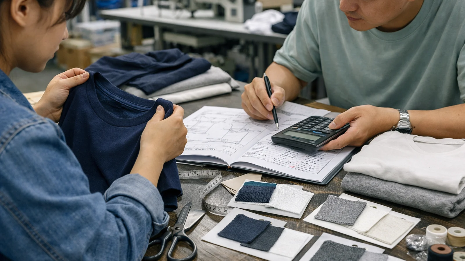 The trade-off brands most often misread in a real apparel production context for the StitchQuote guide Combed Cotton vs Carded Cotton for T-Shirts