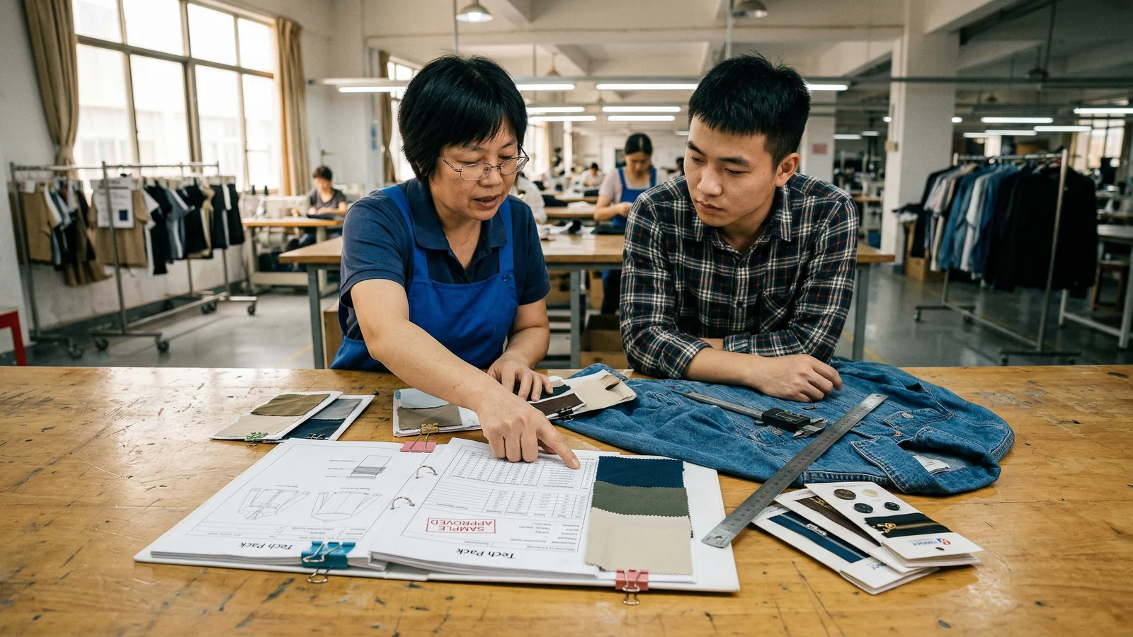 Define the product brief before you compare FOB and EXW in Apparel Manufacturing in a real apparel production context for the StitchQuote guide FOB vs EXW in Apparel Manufacturing