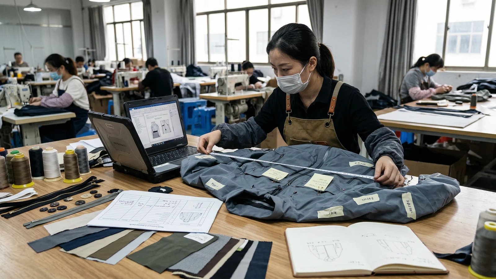 Why small brands often underestimate the real requirement in a real apparel production context for the StitchQuote guide How Many Sample Rounds Does a New Apparel Style Need