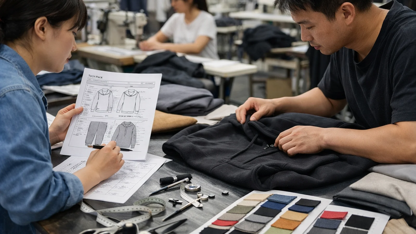 What good planning looks like when choosing the right blank for custom streetwear in a real apparel production context for the StitchQuote guide How to Choose the Right Blank for Custom Streetwear