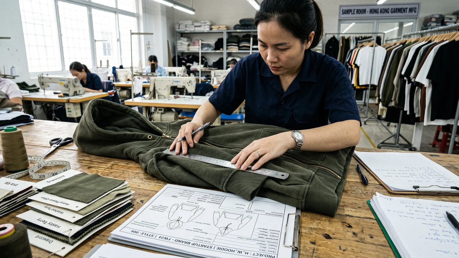 Start with product category fit, not the factory's sales pitch in a real apparel production context for the StitchQuote guide How to Choose the Right Clothing Manufacturer for a Startup Brand