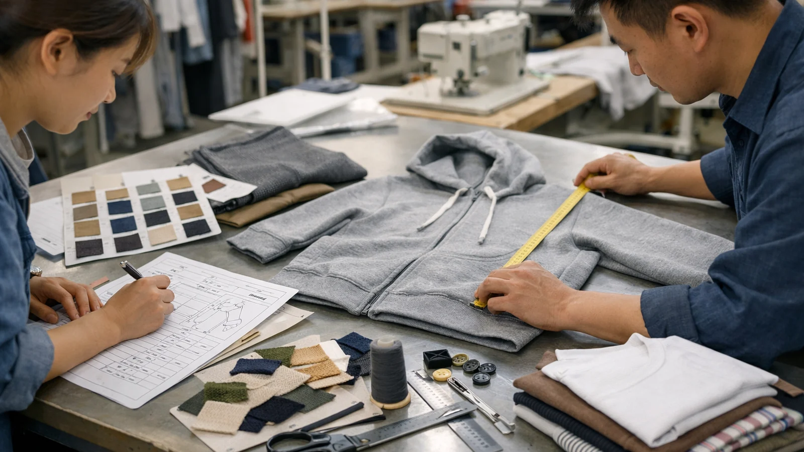 What good planning looks like when creating brand consistency across a small apparel range in a real apparel production context for the StitchQuote guide How to Create Brand Consistency Across a Small Apparel Range