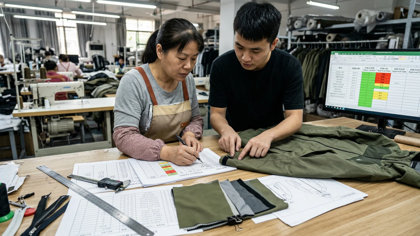 What good planning looks like when reducing clothing production delays in a real apparel production context for the StitchQuote guide How to Reduce Clothing Production Delays