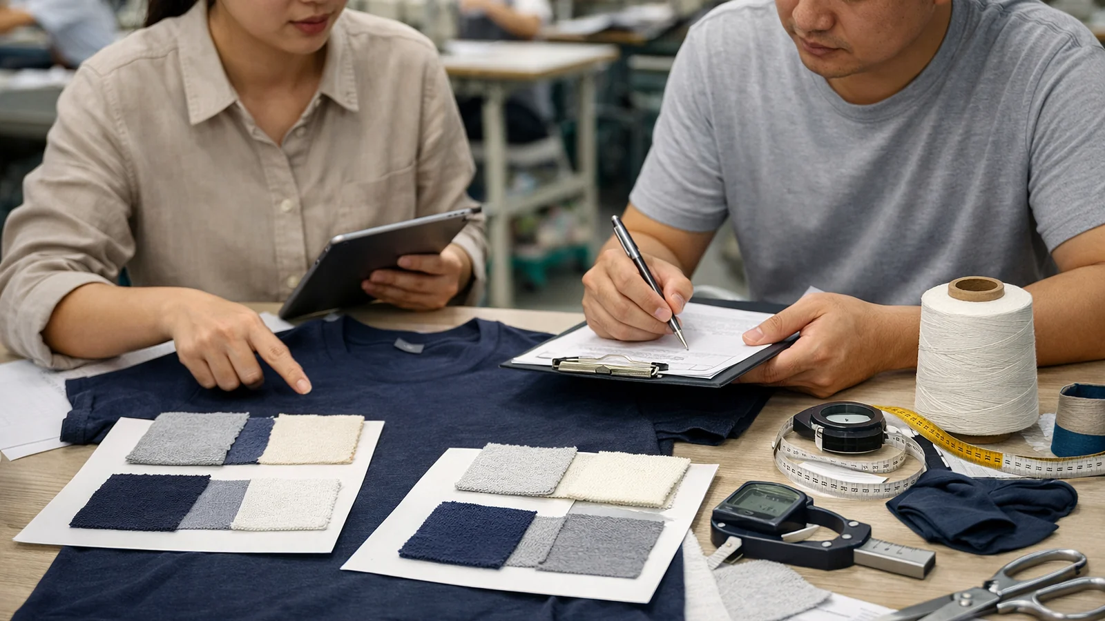 The trade-off brands most often misread in a real apparel production context for the StitchQuote guide Ring Spun Cotton vs Open End Cotton