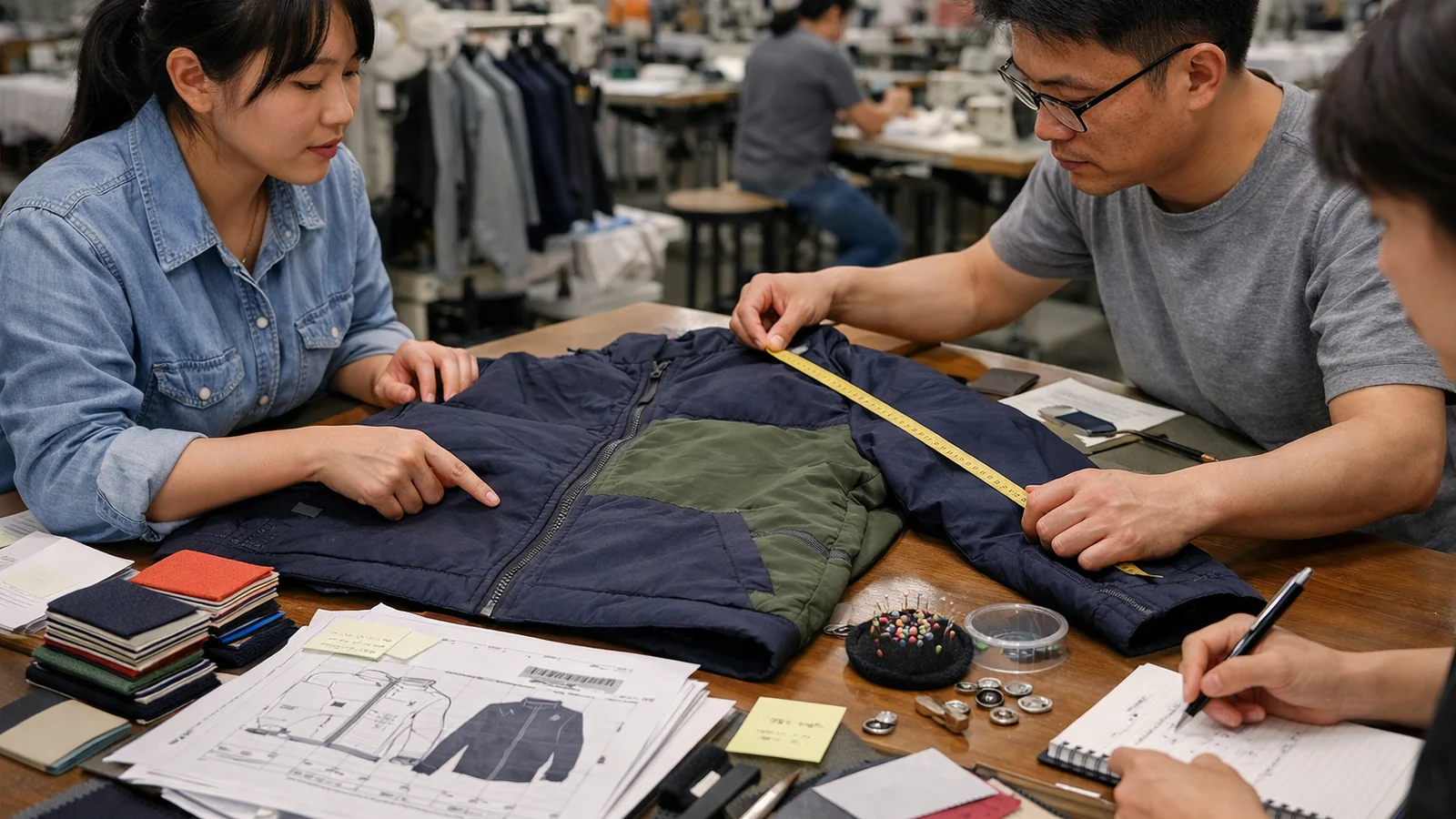 The common mistake that weakens the result in a real apparel production context for the StitchQuote guide What to Check Before You Approve a Salesman Sample