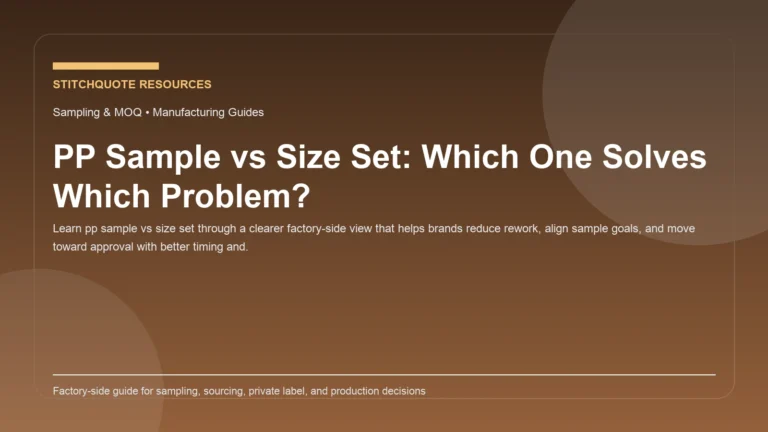 PP Sample vs Size Set: Which One Solves Which Problem?