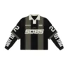 Custom Retro Soccer Streetwear Polo Boxy Cropped Custom Graphic Jersey Long Sleeve Custom Retro Soccer Streetwear Polo Boxy Cropped Custom Graphic Jersey Long Sleeve image 5