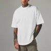 YITE Custom Printed Dropped Shoulders Tee Shirts 250 Gsm Heavyweight Plain Boxy YITE Custom Printed Dropped Shoulders Tee Shirts 250 Gsm Heavyweight Plain Boxy image 1