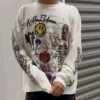 Custom Dtg Screen Print Heavyweight Graphic Cotton Long Sleeve T-shirt Designer Thermal Custom Dtg Screen Print Heavyweight Graphic Cotton Long Sleeve T-shirt Designer Thermal image 5