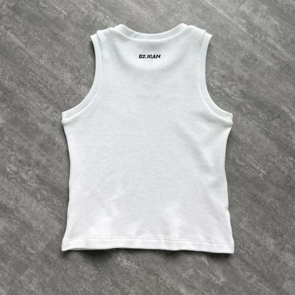YITE OEM Men's Sports Oversized Waffle Sleeveless T Shirt High Quality Cotton YITE OEM Men's Sports Oversized Waffle Sleeveless T Shirt High Quality Cotton image 2