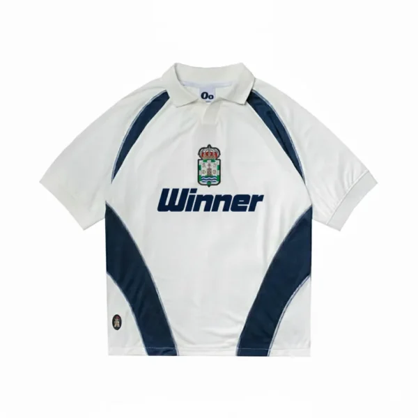 Oversized Striped Polo Shirt | StitchQuote image 02 Oversized Striped Polo Shirt product image 2