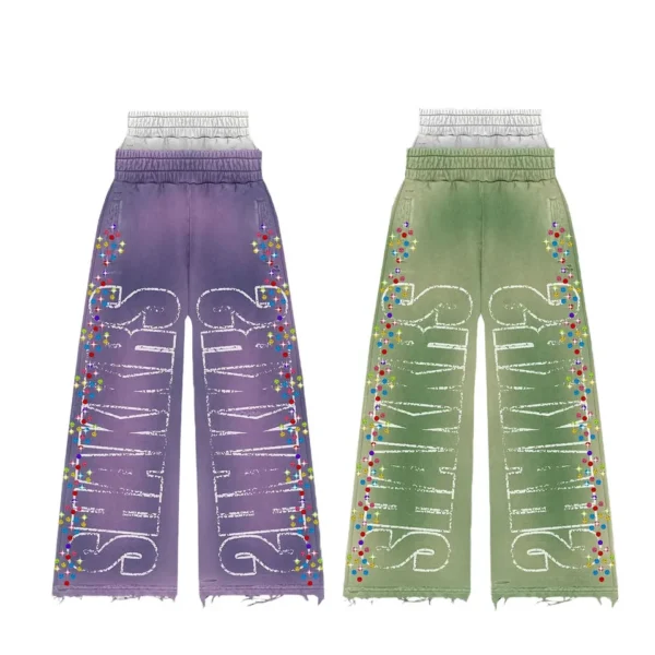 Acid Wash Straight Leg Sweatpants | StitchQuote image 01 Acid Wash Straight Leg Sweatpants product image 1